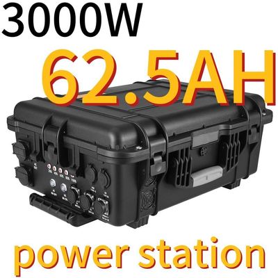 3000W62.5ah Estación eléctrica portátil de energía de emergencia al aire libre para mercados del este de Asia
