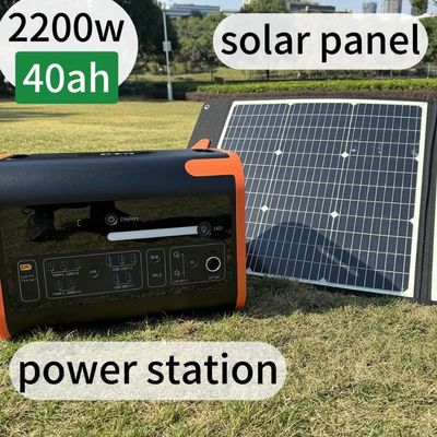 2200W de potencia constante puede conducir 4000W de la central eléctrica portátil para emergencias y al aire libre