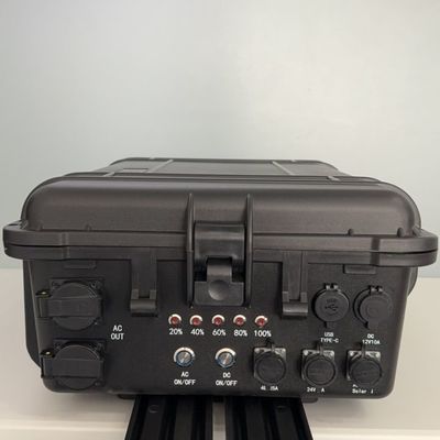 Estación de energía solar portátil de 6000W de potencia máxima 2200W 3000W USB/Tipo-C 18W Max con 1