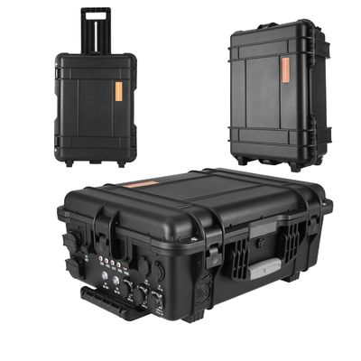 Material de la cáscara de aleación ABS 5000W100ah Batería de litio de gran capacidad Central de energía solar