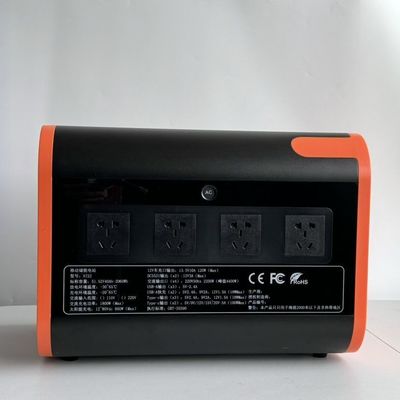 Estación de acampada de emergencia solar portátil de alta potencia de 2200W con todas las tomas de salida de CA