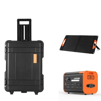 Estación de energía de drones solares portátiles de emergencia de 3000W con función de fuego rápido LT-30 y 6s