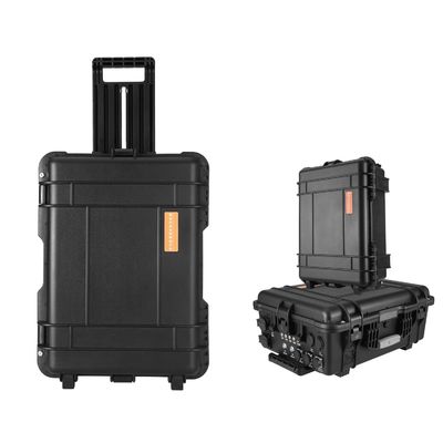 3000W RV al aire libre / Van Camping Inverter de emergencia Estación eléctrica móvil Portable de tira y polea