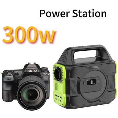 300W/288wh Potencia Estación de energía de almacenamiento de energía solar Ideal para aplicaciones interiores / exteriores