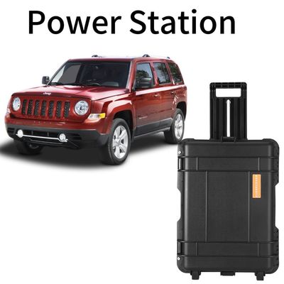 Potencia de salida 100-120V-3000W50Hz/60Hz Ajustable 3000wh 62.5ah Estación eléctrica portátil caliente