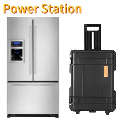 Potencia de salida 100-120V-3000W50Hz/60Hz Ajustable 3000wh 62.5ah Estación eléctrica portátil caliente