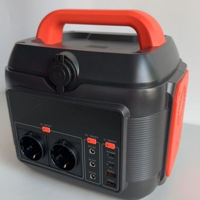 Estación de energía portátil multifuncional de 600W/576ah de 6 kg para acampar al aire libre y emergencias