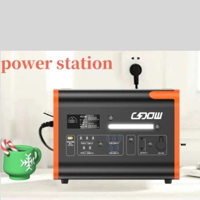 2200W/2048wh Estación de energía portátil con carcasa a prueba de fuego e inversor de onda senoidal pura