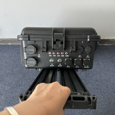 Batería de litio de respaldo de suministro de energía Inverter celular Estación de energía solar portátil de 3000W