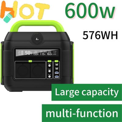 Estación de energía solar portátil de 600W reciclable personalizable para la preparación de emergencias
