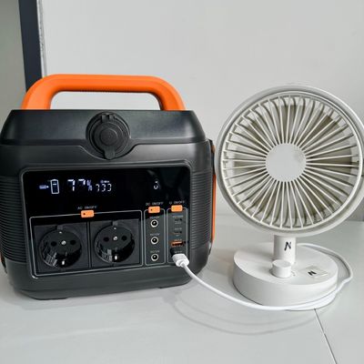 Estación de energía solar portátil de 600W reciclable personalizable para la preparación de emergencias