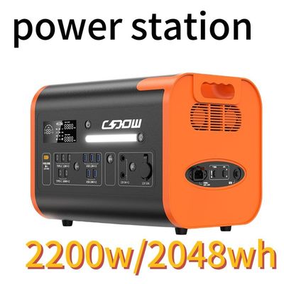 Estación de energía solar portátil con certificación CE de 2200W/2400W/3000W para actividades al aire libre