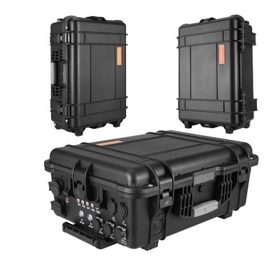 Fuente de alimentación móvil de onda senoidal pura 3000W/3000wh para la central eléctrica portátil de UAV