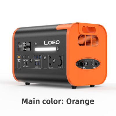 2200W AC DC Tipo C Batería de respaldo de energía de emergencia Estación de energía portátil personalizable