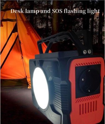 200W/173whc Batería de energía de respaldo de emergencia Estación de energía portátil Mejor flash de luz LED
