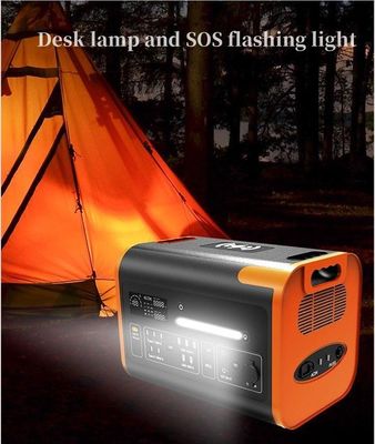 Capacidad restante 80% 5%-95%Dod Central eléctrica portátil para camping al aire libre