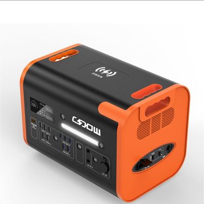 Estación de energía móvil de 3 kW con función de protección contra sobrecarga y carga inalámbrica de 15 W