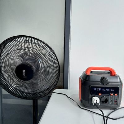 Estación de energía de generador solar de emergencia portátil de 600 W para soluciones de carga móvil