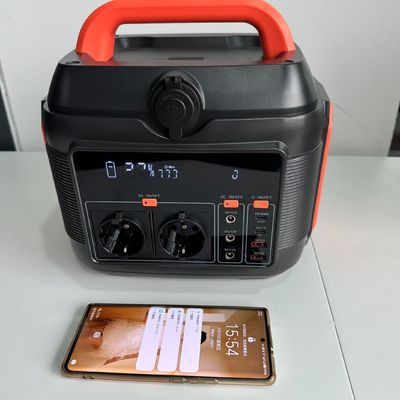 Estación eléctrica portátil de emergencia con salida de CA 220V 50Hz/110V 60Hz y batería de litio