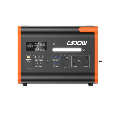 Generador solar portátil de energía constante de 2200W con batería de litio de color personalizable
