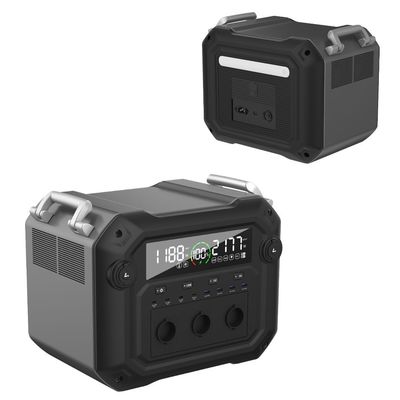 LiFePO4 Inversor de potencia portátil de 3600W para camping y estación de emergencia al aire libre