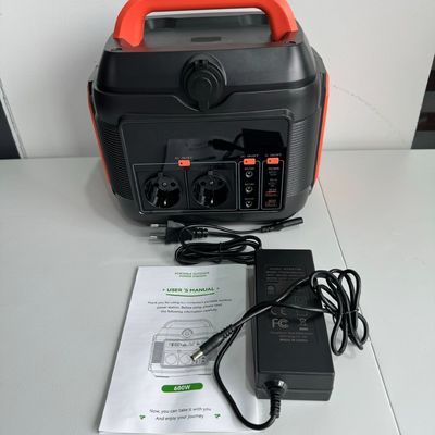 11W Iluminación LED 220V/110V AC Salida 600W Batería de litio para central eléctrica portátil