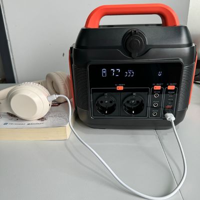 Estación eléctrica portátil de 600W para almacenamiento de energía de respaldo y actividades al aire libre