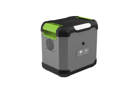 Estación de energía portátil de salida de corriente alterna de 1500 W y salida de tipo C2 de 12 V/2,25 A para emergencias