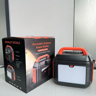 Estación de energía portátil de apoyo de 110V/220V con salida de 600W/1500W y salida de CC 12-13V 10A