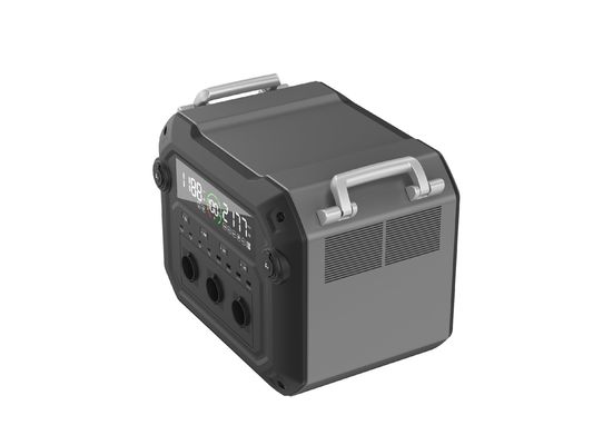 Almacenamiento de energía Estación de energía portátil con 1200W de entrada de CA y 3600W/3430.4wh de capacidad