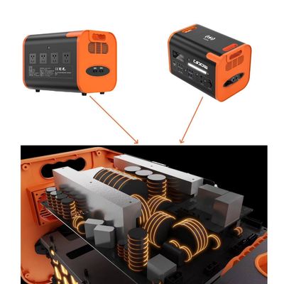 Estación de energía móvil para automóviles 40ah 2200W/2048wh/LiFePO4 Conjunto de piscina recargable con inversor