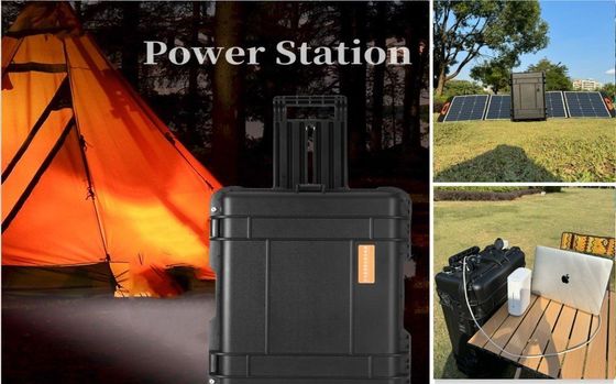 Potencia de salida de 4000W Estación de energía solar portátil Perfecto para acampar y energía de espera