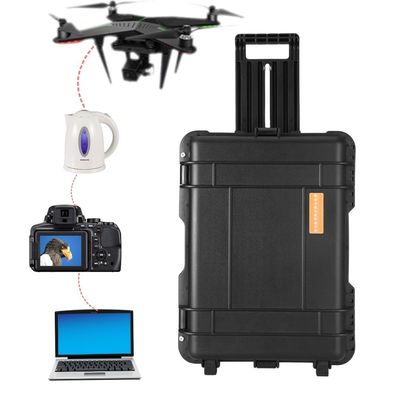 Corriente de salida de CA 15A Max 6000W Cargador USB exterior para viajes, acampar y emergencias