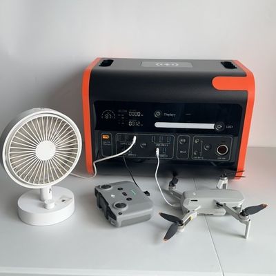 Estación de energía portátil de 2200W UPS Entrada solar Generador de 800W Fuente de alimentación ininterrumpida