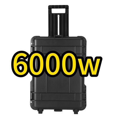 USB/Tipo-C 18W Max Cargador portátil para el hogar y el campamento 6000W 6216WH ST-60 Central eléctrica