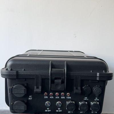 Estación de generadores de emergencia de 3000W de energía solar para drones