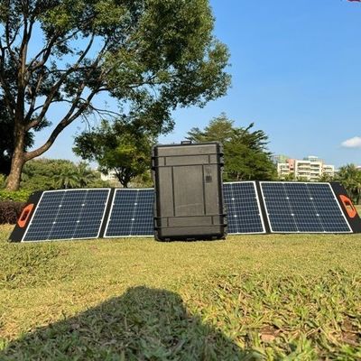 Estación de generadores de emergencia de 3000W de energía solar para drones