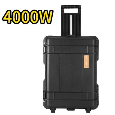 Generador solar de batería de litio de gran capacidad de 4000W perfecto para el hogar RV y al aire libre
