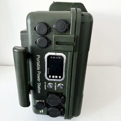 Estación de energía móvil de invertidor de emergencia para RV/Van de acampada al aire libre de 6000W con tipo C 65W