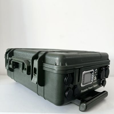 Fuente de alimentación móvil exterior de 3000W con batería de litio y extintor automático