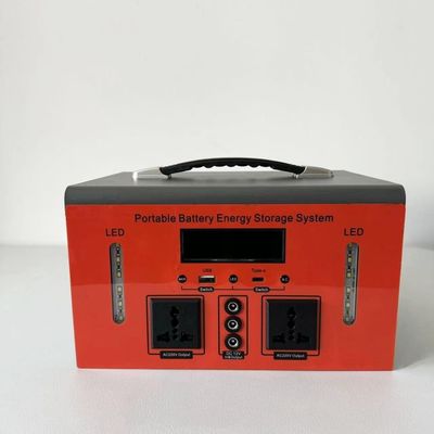 Corrección de la onda de salida de la forma de onda 500W de carga rápida Estación de energía portátil con AC DC