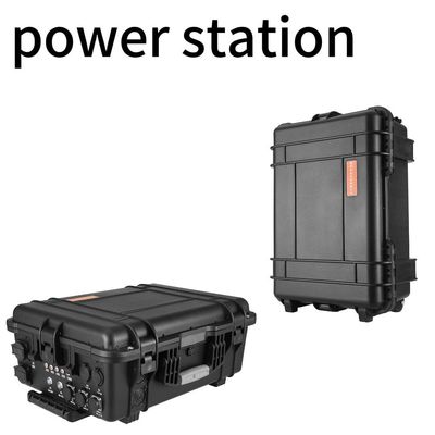 110V/220V AC Salida Cargador portátil para el hogar y el campamento 6000W 6212Wh con panel solar USB