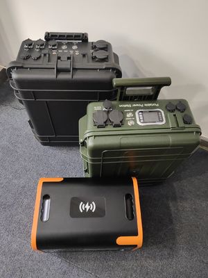 Sistema portátil de almacenamiento de energía Estación de generación solar de 6000W con salida AC/DC