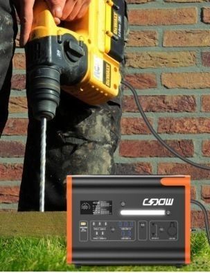 40ah Naranja OEM ODM 2200W Generador solar para el hogar Estación de energía portátil para campamentos al aire libre