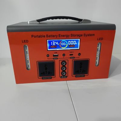 Estación eléctrica portátil pequeña de 300 W/LiFePO4 con protección contra sobrecargas y onda de corrección