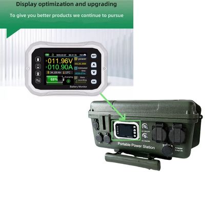 Estación de energía de alta potencia portátil recargable de corriente alterna 6000W 6048wh con tipo C 65W