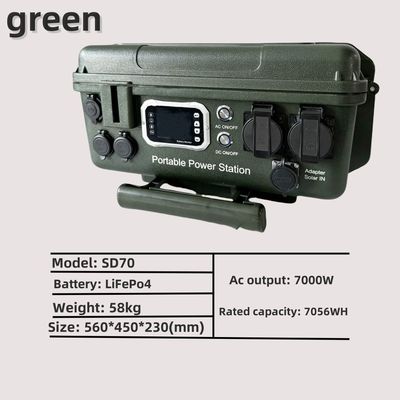 Dispositivo automático de extinción de incendios de arranque en caliente de 6000W de potencia máxima de CA para salida de 110V/230V