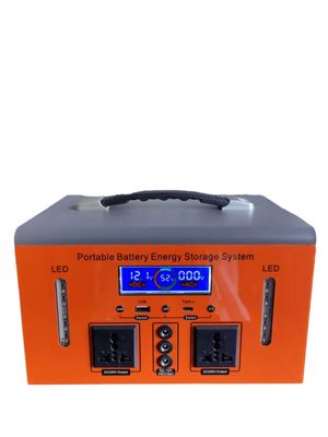 XT500 500W/110V/220V Cargador de campamento al aire libre Estación de energía portátil con adaptador de CC
