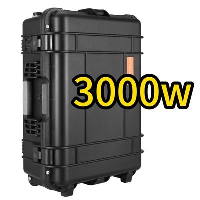 Batería LiFePO4 3000W/3000wh Estación de energía portátil Mobile Standby Camping Esencial