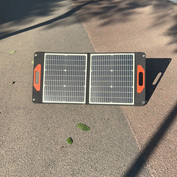 Panel de células solares de 60W para carga rápida 17.5V/3.4A DC de salida diseño plegable